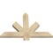 Ekena Millwork Kennewick Rough Sawn Timber Gable Bracket, Douglas Fir, 36"W x 24"H x 2"D x 4"F, 16/12 Pitch GBW036X24X0204KEN00RDF - alternate 4